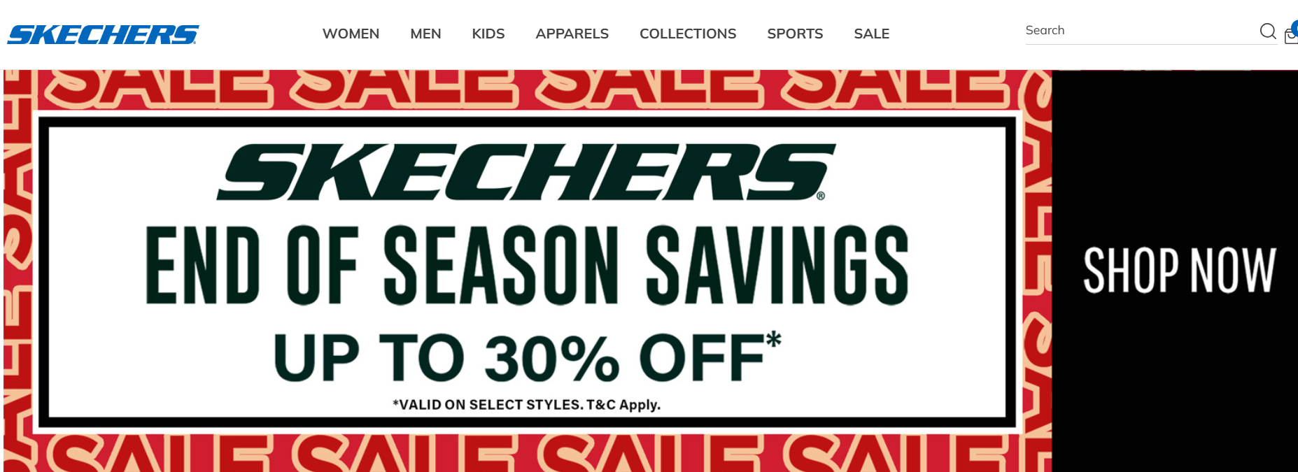 Skechers End of Season Sale in India