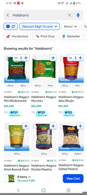 Haldiram - Up To 55% Off on Snacks items 