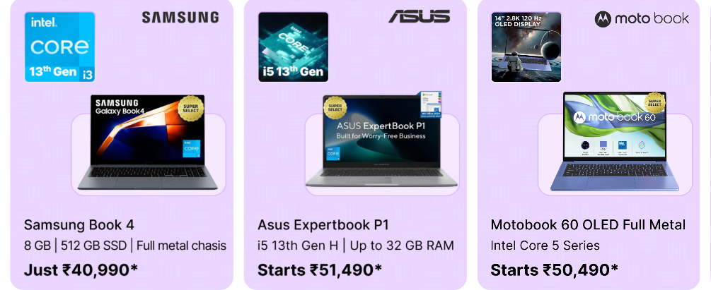 Samsung Galaxy Book 4 i3 13th Gen 1315U (8 GB/512 GB) starts from ₹39,999, Good Deal?