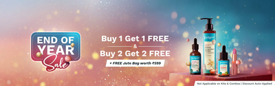 EOY Sale - Buy 1 Get 1 Free & Buy 2 Get 2 Free + Free Jute Bag worth 599