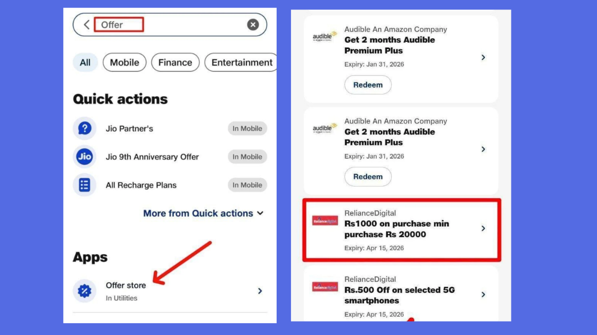 How to Get Reliance Digital Rs.1000 Coupon for Free?