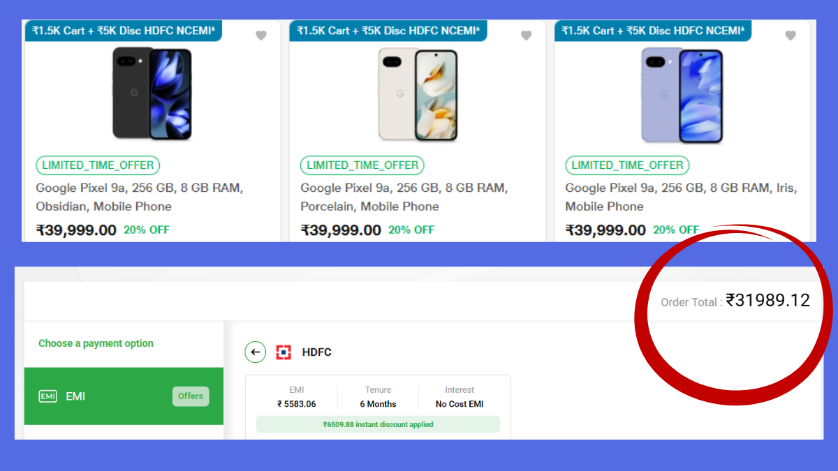 Google Pixel 9a at Lowest-ever Price in Reliance Digital Republic Day Sale: Buy Pixel 9a under 32K*