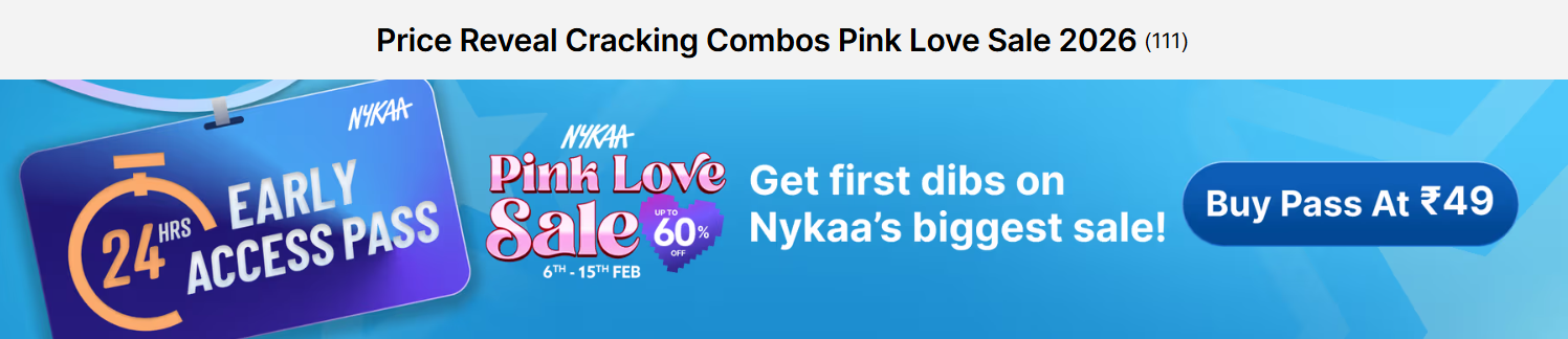 Nykaa Pink Love Sale Combo Prices {REVEALED}