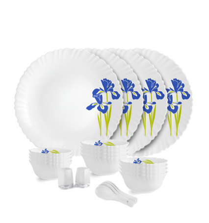 Upto 70% Off On Cello Jupiter Series Opalware Microwave & Dishwasher Safe Dinner Set