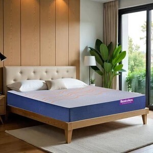 Restolex Anti-Stress Orthopedic Roll-Pack 6 inch Single Memory Foam Mattress (L x W: 78 inch x 36 inch)