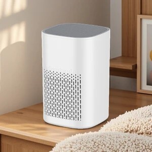 FLUDDER Air Purifier for bedroom Cover upto 200 Sq Ft Air Purifier (WHITE)