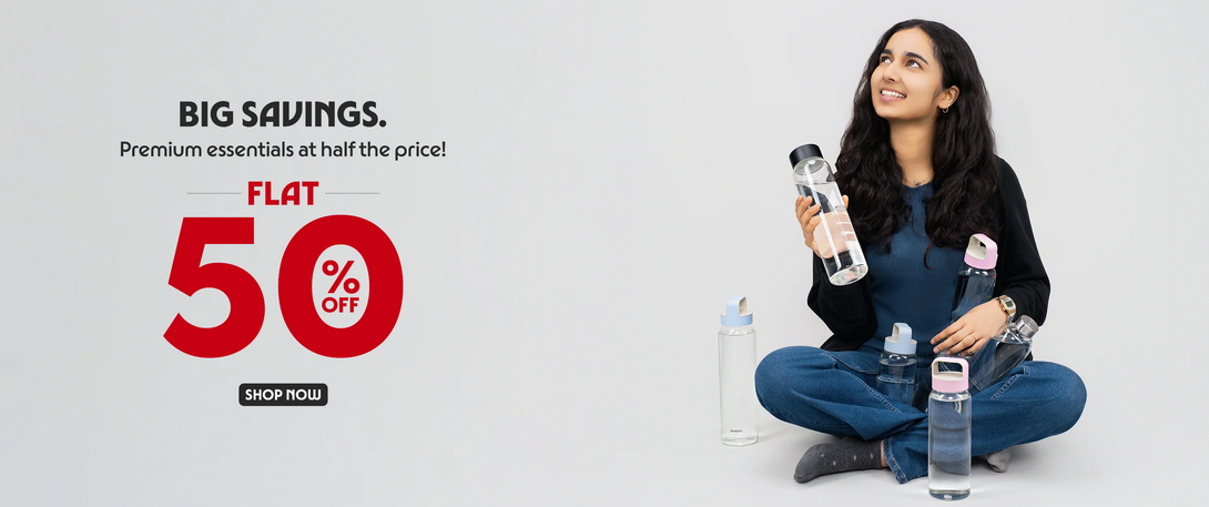 Borosil All New Personalised Valentine Icons & Big Saving Flat 50% off on Premium Essentials