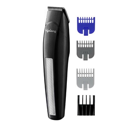 Lifelong Trim EZ Rechargeable Beard Trimmer for Men (Black)