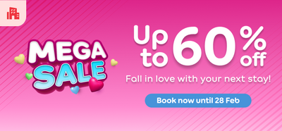 Agoda - Mega Sale - Up To 60% Off on Your Next Stay 