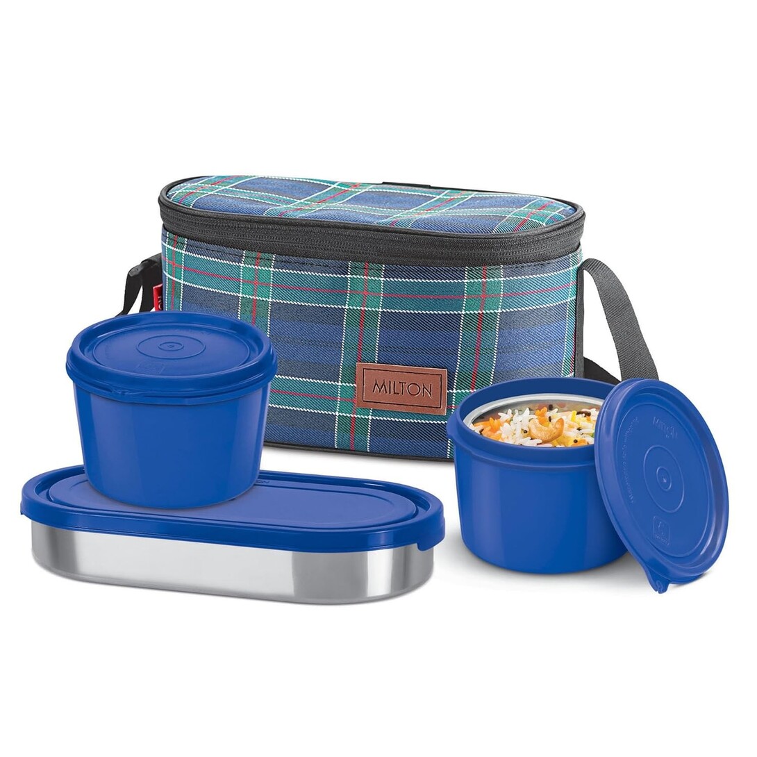 MILTON Decker Lunch Box with Insulated Fabric Jacket 