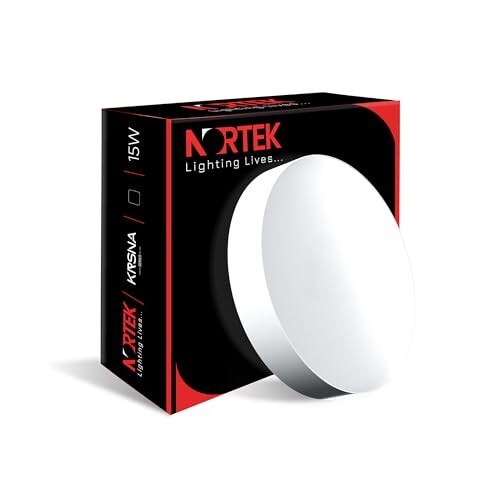 Nortek KRSNA 15W LED Surface Panel Light | Bright Panel Lights for Ceiling, Pack of 2
