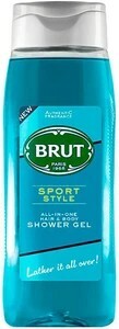 BRUT Sport Style All-In-One Body Wash for Men | Invigorating Fragrance 500ml