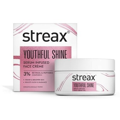 Streax Youthful Shine Serum Infused Face Cream, 50 gm 