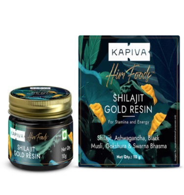 Kapiva Shilajit Gold Resin With Ashwangadha 10g