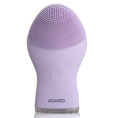 AGARO CM2107 Sonic Facial Cleansing Massager Purple