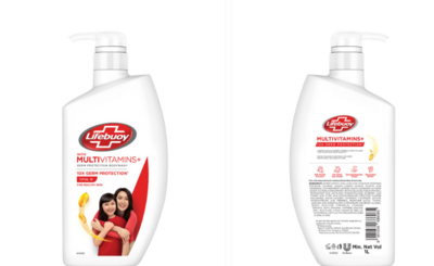 lifebuoy  anti bacterial body wash with activ silver formula - 1 LTR 