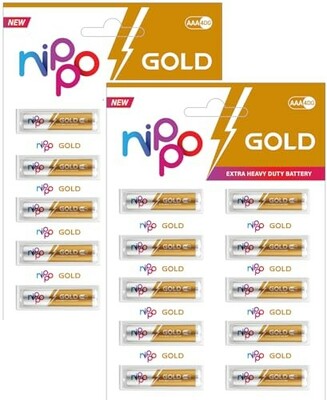 Nippo 4DG Gold AAA Battery 