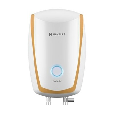 Havells Instanio 3L Instant Water Heater(Geyser)|Temp. Sensing LED Indicator(White Mustard)
