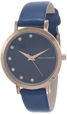 French Connection Analog Women's Watch (Dial Colored Strap)