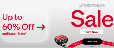 Decathlon Sale - Up to 60% Off 