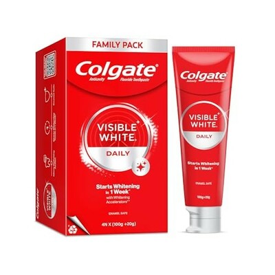 Colgate Visible White Teeth Whitening Toothpaste