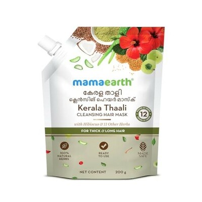 Mamaearth Kerala Thaali Cleansing Pre-Shampoo Hair Mask 