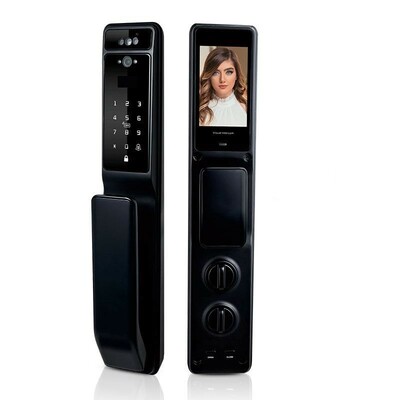 ARTO 3D Face Recognition Smart Door Lock with Camera WiFi Biometric Digital Lock with Fingerprint, RFID Card, Password, App & Key Keyless Entry Lock for Homes,Hotels,Motels,Studios,Offices,Apartments