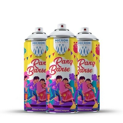 Rang Barse® Holi Color Spray Gift Box | Pack of 3 Pastel Holi Colour Sprays - 200ml X 3