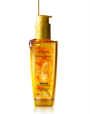 LOreal Paris Extraordinary Oil Anti-Frizz Serum with Heat Protection - 100 ml