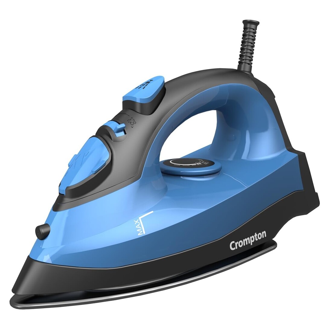 Crompton Fabrimagic Neo 1200 W Steam Iron with 180 ml water tank,(Blue)