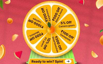 Flipkart Big Saving Days - Spin & Win Electronic Coupons 