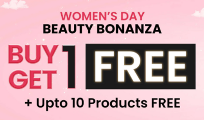 The Natural Wash Womens Day Beauty Bonanza - BUY 1 GET 1 FREE + Upto 10 Products free