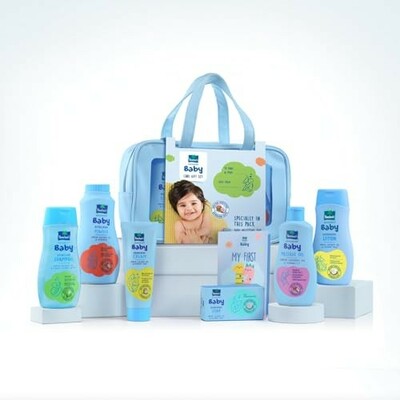 Parachute Advansed Baby Gift Pack with New Born Baby Essentials