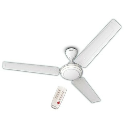Bajaj Frore Turbo 1200 MM BLDC Ceiling Fan For Home | Remote Control Operated|Lightweight Ceiling Fan | 2 Year Warranty White