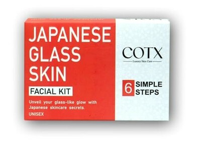 Luxury Facial Kit for Glowing Skin | Unisex Professional Face Care Kit for Home & Salon Use. (JAPANESE GLASS SKIN)