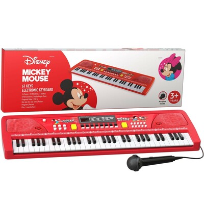 Disney Mickey Electronic Piano Keyboard - 61 Keys [10% Discount coupon]