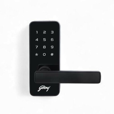 Godrej Smart Lock I Catus Touch I Digital Lock for Main and Internal Wooden Door 3 Years Warranty 