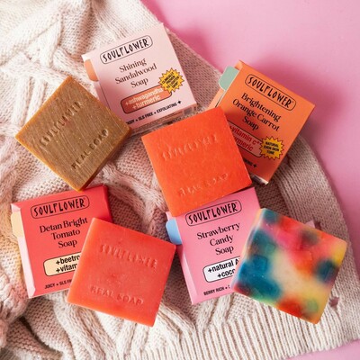 Pack of 4 Soaps for Brighter, Softer, Smoother Skin