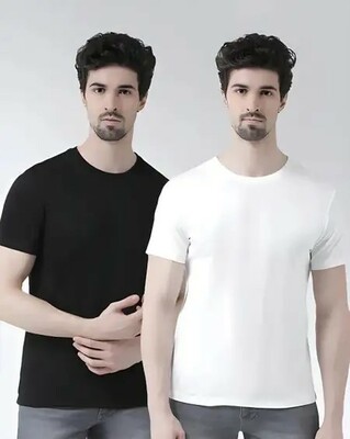 Up to 90% Off on Men's T-Shirts (Pack of 2)