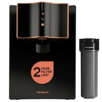 Aquaguard Enrich Marvel RO+UV+UF 2X | 2 Year Filter Life | 6L storage