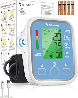 DR VAKU® BP Monitor Fully Automatic Blood Pressure Machine