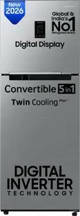 Samsung 301 L Frost Free Double Door 2 Star Refrigerator