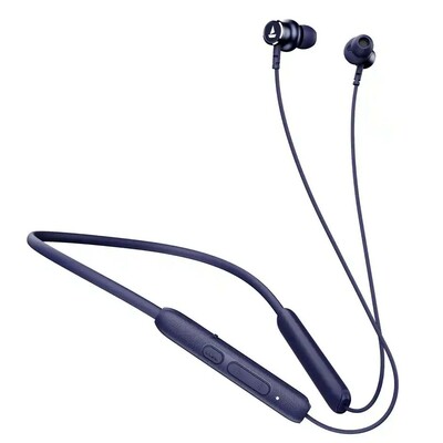 Zepto : boAt Rockerz 195v2 Pro BT Neckband w/ 30H Playtime, ENx Technology & ASAP Charge (Deep Blue)