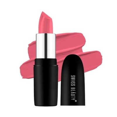 Swiss Beauty Pure Matte Creamy Lipstick Shade- Peach, 3.8gm