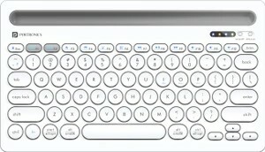 Portronics Bubble Dock Bluetooth, Wireless Handheld Multi-device Keyboard Compatible with Desktop, Laptop, Mac with Tablet/Smartphone holder 12 inch wide & On/Off switch,Compact Tenkeyless - Portronics : Flipkart.com