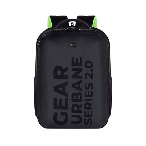 Gear Parker 23L Water Resistant Anti Theft Laptop Bag/Backpack for Men/Women - Black