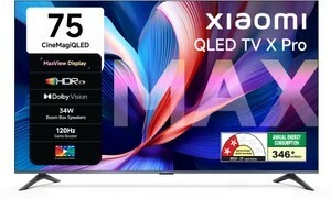 XIAOMI X Pro Series 189.3 cm (75 inch) QLED Ultra HD (4K) Smart Google TV 2026 Edition 