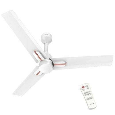 Polycab Wizzy Neo 1200mm 5-Star BLDC, Remote Ceiling fan for Living Room