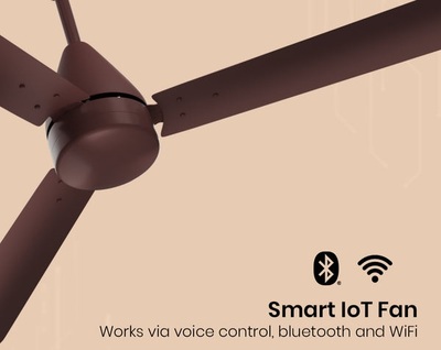 Crompton Energion Hyperjet IOT-smart fan powered by ACTIV BLDC technology (compatible with Alexa, Google Assistant)