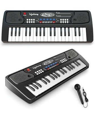 Lifelong Wireless & Rechargeable Piano Keyboard for Baby & Kids with Mic [Apply Coupon]